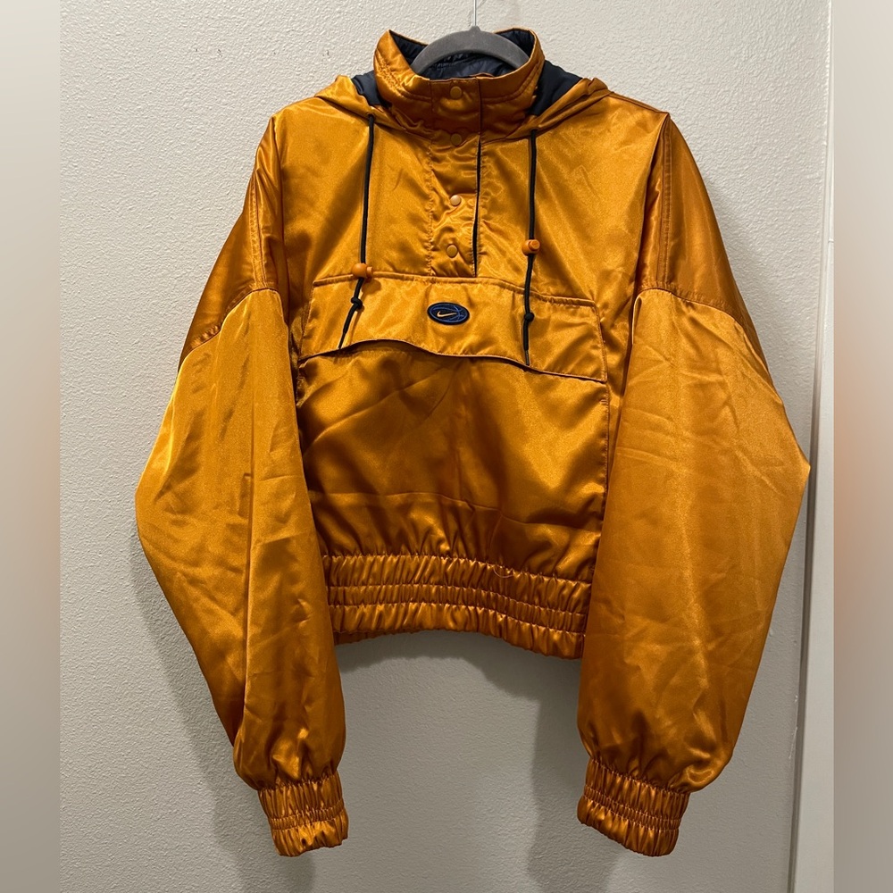 Nike "Circa 96" Hooded Satin Oversized Jacket